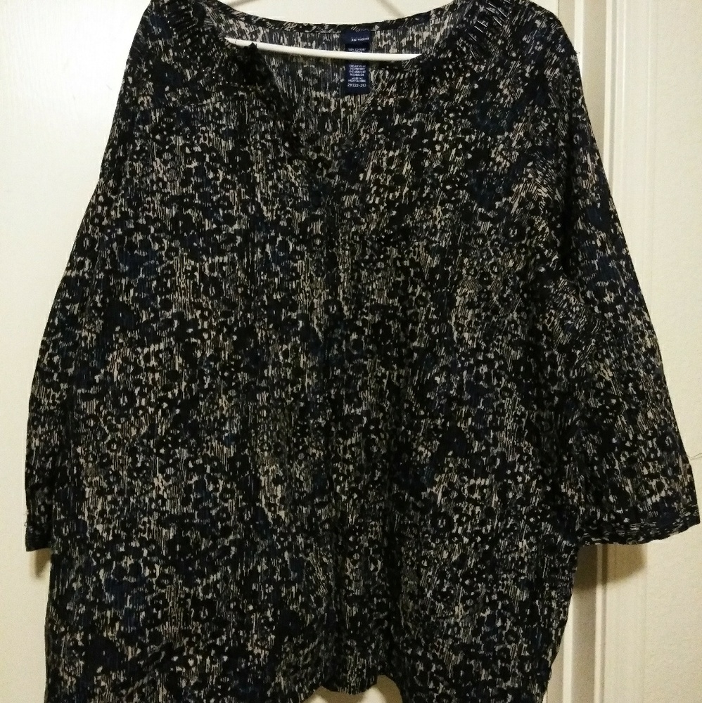 Womens button blouse